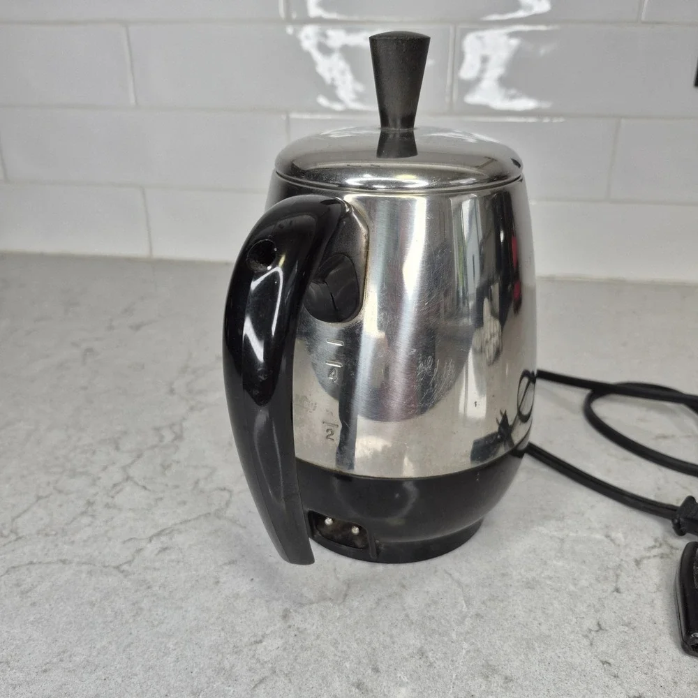 Vintage‎ Farberware Superfast 2-4 Cup Automatic Coffee Percolator
